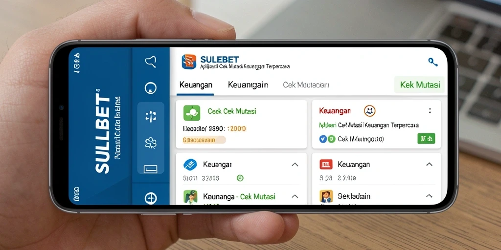 Antarmuka SULEBET menampilkan fungsi Cek Mutasi yang intuitif dan informatif.