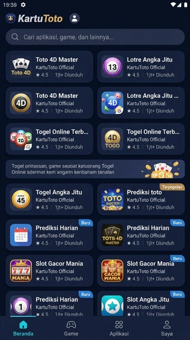 Kartutoto – Halaman Indeks Aplikasi Populer & Kanal Uji Terbaik