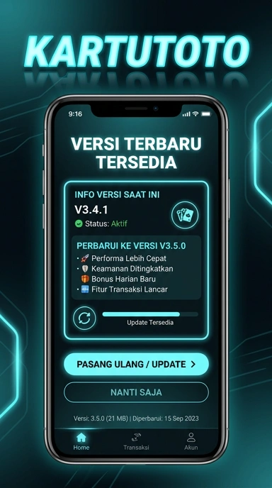 Riwayat Versi Kartutoto untuk Pengguna Android